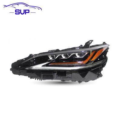 China Automotive Led Headlight Full LED Ultra Bright Plug & Play Rise Headlamp Headlamp For LEXUS es 2018 Three Eyes Head Light Head Lamp Assembly for sale