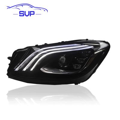 China Automotive Led Headlight Full LED Dynamic Rise Headlight Assembly For Benz S Class W222 2017 Headlights Lamp Head Light Plug And Play for sale