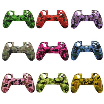 China Silicone Case For PS4 Controller Wholesale Many Colors Design Protective Gamepad Grip Silicone Case For Ps4 Controller Case for sale