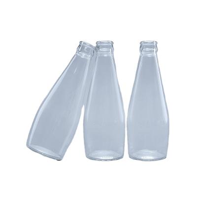 China Home Wholesale Clear Transparent Glass Empty Brewing Bottle Beverage Beer Glass Bottle For Carbonated Package for sale