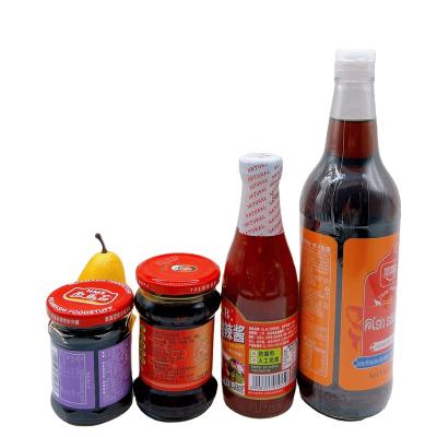 China Beverage Glass Bottles For Vinegar Ketchup Pepper Chili Vinegar Sauce Tabasco Glass Bottle For Condiments With Plastic Cap for sale