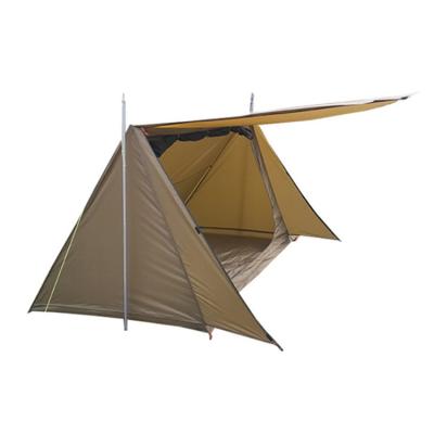 China Stake type tent tube easy to build foldable 1 or 2 person tent camping desert tent in winter for sale