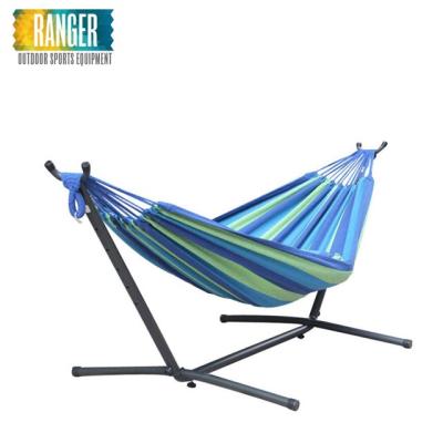 China Hot Selling Outdoor Furniture Amazon 2 Person Portable Hammock With Stand for sale