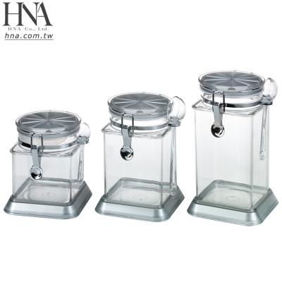 China Sustainable HNA Taiwan Made Cereal Container Storage Set With Easy Lock Lids for sale