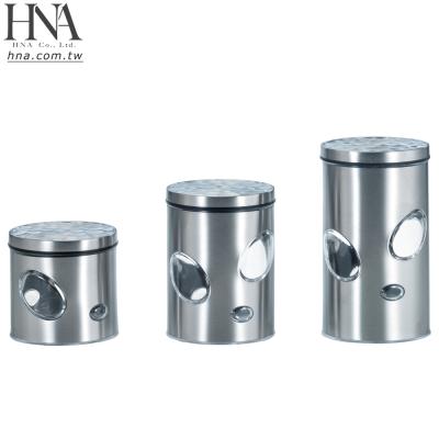 China Sustainable HNA Taiwan Made Stainless Steel Container With Visible Window for sale