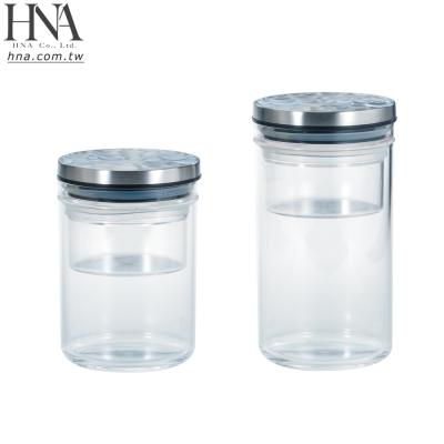 China Sustainable HNA Taiwan Made 2-in-1 Clear Storage Container With Airtight Lid for sale