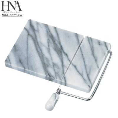 China HNA Viable Taiwan Made Cheese White Natural Marble Slicer With Board Marble Wire Cutter for sale