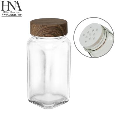 China Viable HNA Taiwan Made 4 Ounce Empty Spice Shakes Containers Set With Shaker Insert Top for sale