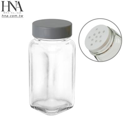 China Sustainable HNA Taiwan Made Instead Wholesale 4oz Glass Spice Jar Bottle Shaker With Lids for sale