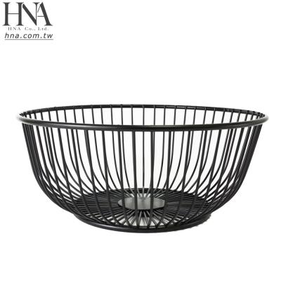 China Sustainable HNA Taiwan Made Storage Metal Wire Basket Modern Kitchen For Fruit Vegetables Snacks for sale