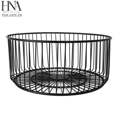 China Sustainable HNA Taiwan Made Modern Durable Metal Wire Basket For Fruit Drinks for sale