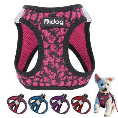 China Breathable Viable Amazon Mesh Small Dog Pet Harness Puppy Vest for sale