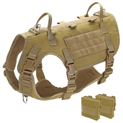 China Berry New Arrival Durable Viable Nylon No Pull Tactical Pet Vest Harness for sale