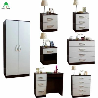 China (Size) adjustable modern bedroom furniture wardrobe and drawer cabinet for sale