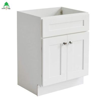 China modern white melamine flip door bathroom cabinet for american market for sale