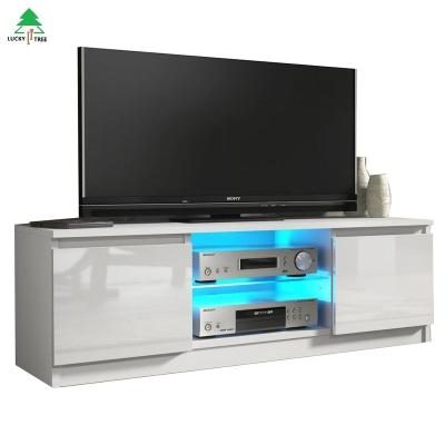 China Modern Adjustable Door (Others) LED TV Stand Cabinet Modern Bedroom Living Room Home Furniture High Glossy for sale