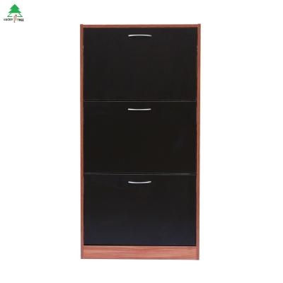 China (Size)Adjustable Modern Wooden Shoe Rack Storage Cabinet With Wooden Legs for sale