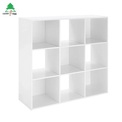 China Adjustable Home Movable 6 Tiers Wooden Bookshelf Modern Design Furniture Wooden Shelf (Height) for sale