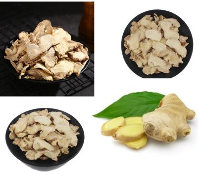 China Dried Dehydrated Ginger Slice 2021 New Culture Dried Ginger Flakes for sale