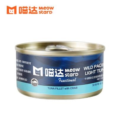 China Cats Recipe for Tuna White Meat with Canned Cat by Crab Function Series Meowstard Import from Thailand for sale