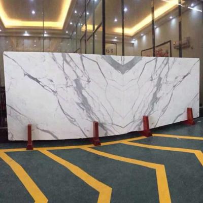 China Modern Wholesales Good Price Floor Tiles Polished Italian Carrara White Marble for sale