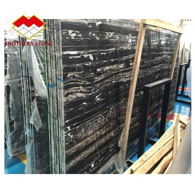 China Modern Premium Natural Stone Polished Dragon Marble Slabs And Silver Tiles for sale