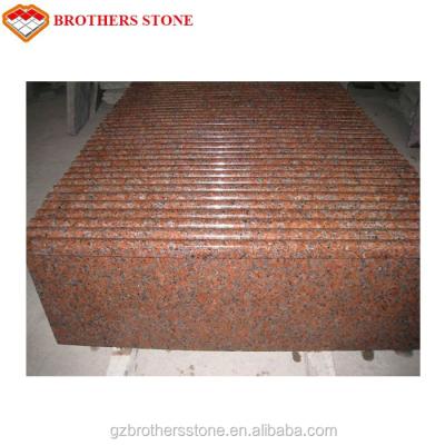 China Natural Polished Exterior Wall China Red G562 Granite For Wall Cladding 600X600 Tile for sale