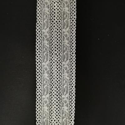 China Wholesale Elasticity 4.5cm fancy knitted elastic lace strap for pants, underwear for sale