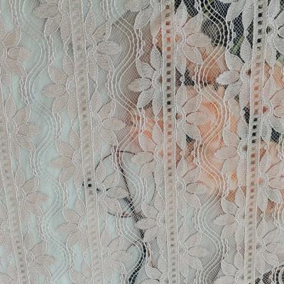 China NONE-ELASTIC JM083, 150CM Newly Developed Fashion Lace Fabric, 80%COTTON Apparel Accessories, 20%NYLON Lace Fabric for sale