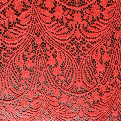 China NONE-ELASTIC JM078, 2TONE, 2021 Newly Developed Fashion Lace Fabrics, Apparel Accessories 80%COTTON, 20%NYLON 150CM Lace Fabric for sale