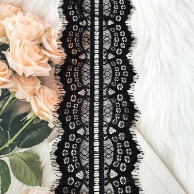 China Non-elastic embroidery wedding dress decoration lace ladies clothing decoration accessories lace up DIY lace trim accessories for sale