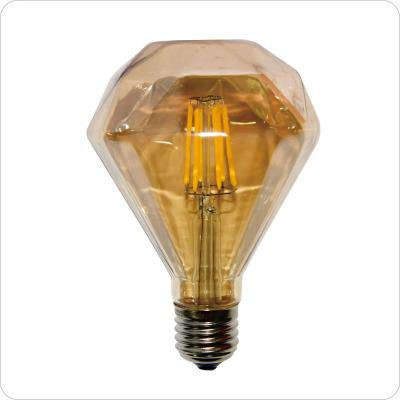 China Pull Pointed Theme Park LED Candle Bulb E27E14 Size Screw Mouth 5W7w Bubble Chandelier Energy Saving Crystal Light Source for sale