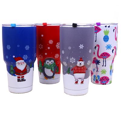 China Wholesale Customized PORTABLE Vacuum 304 Stainless Steel Tumbler Double Wall Insulated Metal With Lid Tumbler for sale