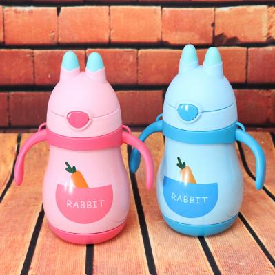 China Sustainable Hot Sale Water Bottle With Lids Portable Kids Vacuum Insulated Water Bottle for sale