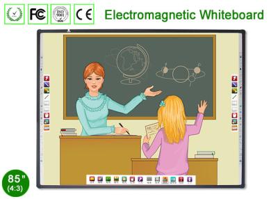 China ELectromagnetic Interactive Whiteboard for Business , Win7 OS Office Works Whiteboard for sale