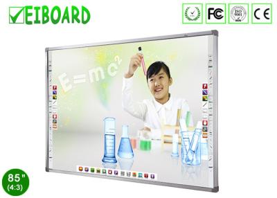 China Aluminum Alloy Four Points Touch IR Interactive Whiteboard in the Classroom for sale