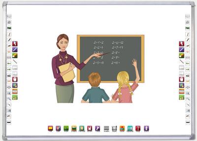 China 4- User Finger Touch IR Interactive Whiteboards With Multi - Language Software for sale