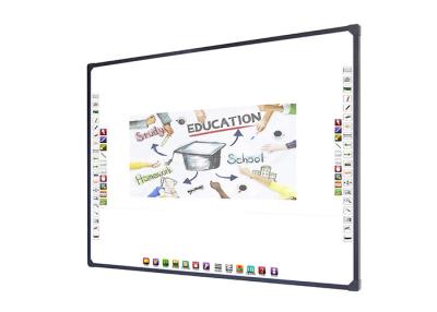 China Reconocimiento de escritura a mano inglés Whiteboard interactivo óptico que apoya tacto dual debajo de Win7 en venta