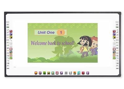 China 96 inch third party applications approved optical interactive whiteboard  with 2 years warranty Te koop