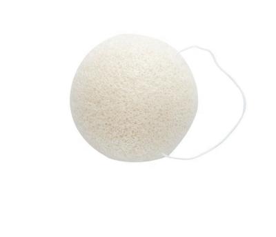 China All Natural Manufacturers Sell Good 2-Piece Set Half Ball Shape Charcoal Bath Natural Konjac Sponge for sale