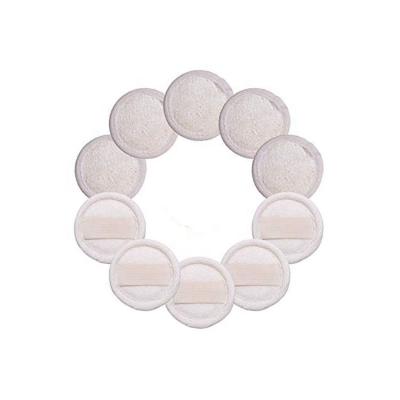 China All Natural Factory China Ottoman Bath Body Scrubber Exfoliating Bath Loofah Sponge Pads With Custom Packing for sale