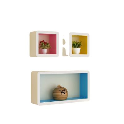 China Custom Adjustable (Height) Plant Wall Hanging Wall Shelf Decorative Shelf for sale