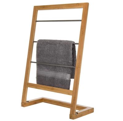 China Heater Factory Wholesale High Quality Solid Wood Towel Rack in Laundry Room for sale