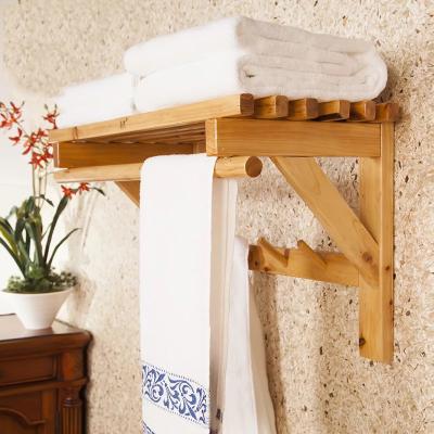 China Heater Factory Wholesale High Quality Solid Wood Towel Rack in Laundry Room for sale