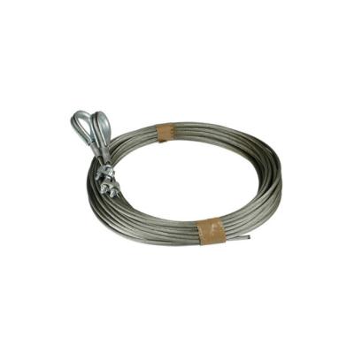 China Construction 1.5MM 7x7 7x19 304 stainless steel 316 316L wire rope for sale for crane/lifting sailor/architecture/industrial offshore for sale