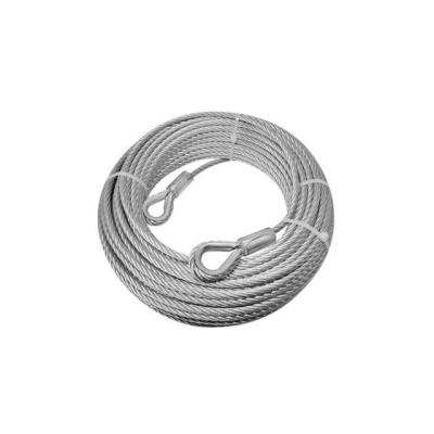 China Steel Wire Rope & 1x19 6x37 6x19 Cable Hoist Rope Stainless Steel Wire Rope With Wholesale Price For Architectural, Construction for sale