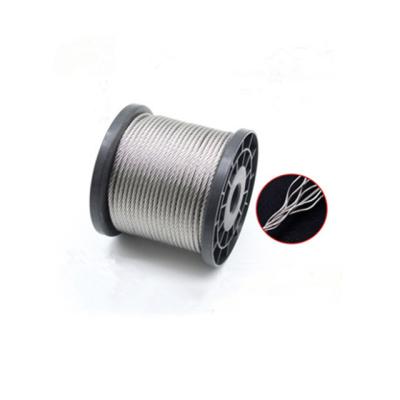 China Steel Wire Rope & cable steel wire rope rope stainless steel wire rope 4mm,5mm,6mm,8mm,10mm for lifting hoist hoist for sale