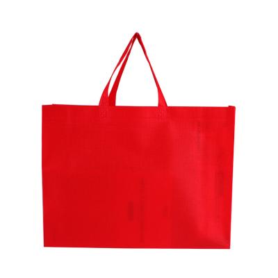 China Fashionable Style High Quality Recyclable PP Laminated Environmental Material Recyclable Nonwoven Bags W08 for sale