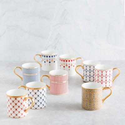 China Wholesale Nordic Fashion Creative Ceramic Mug Color Mug Milk Coffee Round Stocked Classic Phnom Penh Mug for sale