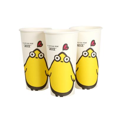 China Stocked Can Paper Cups Customizable Disposable Paper Cup Coffee Cup for sale